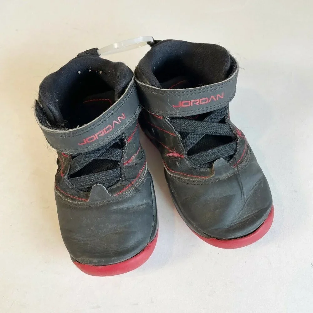 Nike Toddler Air Jordan Velocity BT Baby Shoes Black Sz US 8C Rubber Shoe 693363